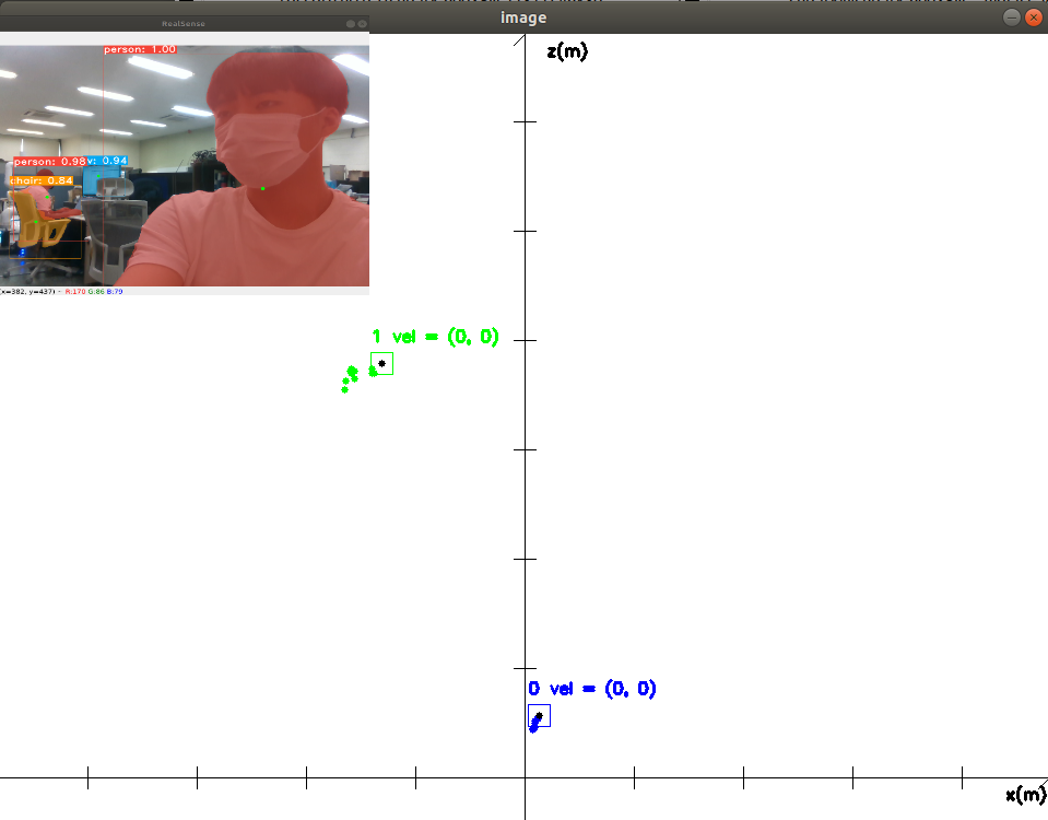 [로봇지능연구소] Rovot vision using neural network training for real-time instance segmentation and Object tracking